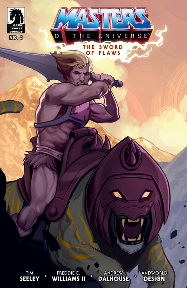 Cover image for He-Man and the Masters of the Universe #3: The Sword of Flaws Part 3 (CVR B) (Caitlin Yarsky)