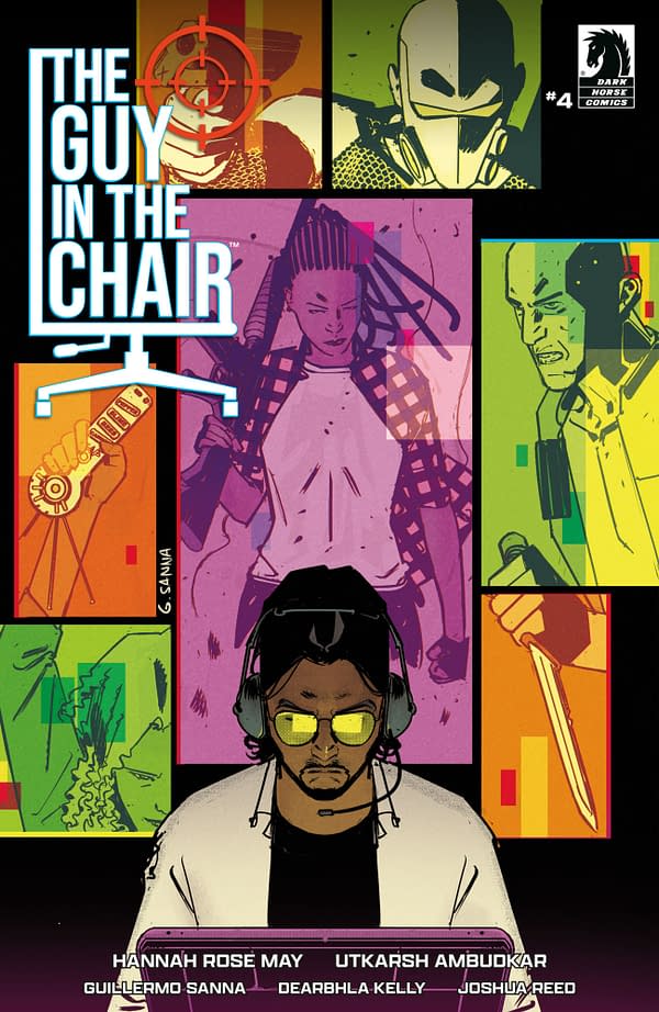Cover image for THE GUY IN THE CHAIR #4 DEARBHLA KELLY COVER