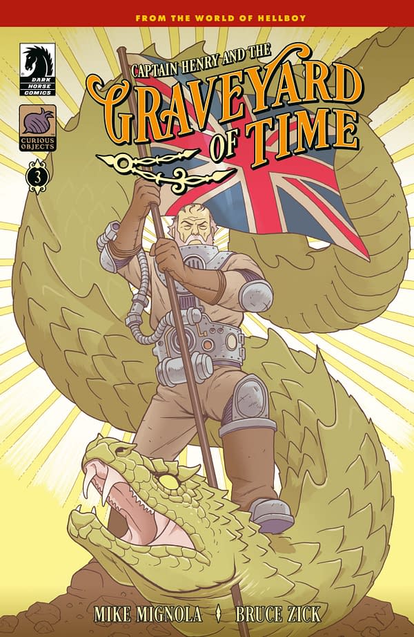 Cover image for Captain Henry and the Graveyard of Time #3 (CVR B) (Ben Stenbeck)