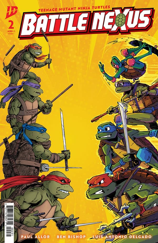 Cover image for Teenage Mutant Ninja Turtles: Battle Nexus #2 Variant C (Joyce & Schoening)