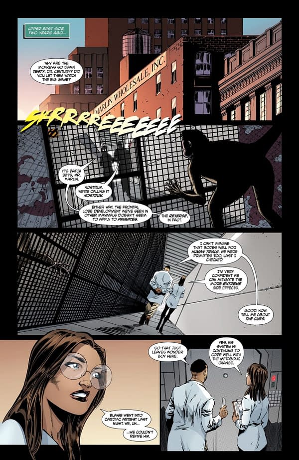 Interior preview page from TEENAGE MUTANT NINJA TURTLES: CASEY JONES #4 AMANCAY NAHUELPAN COVER