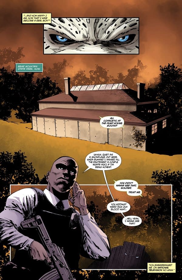 Interior preview page from TEENAGE MUTANT NINJA TURTLES: CASEY JONES #4 AMANCAY NAHUELPAN COVER