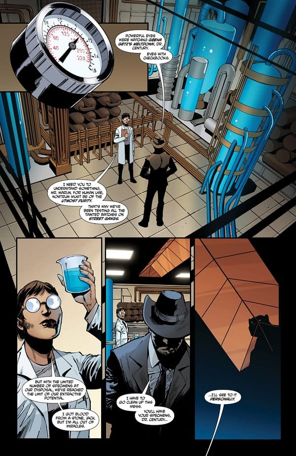 Interior preview page from TEENAGE MUTANT NINJA TURTLES: CASEY JONES #4 AMANCAY NAHUELPAN COVER