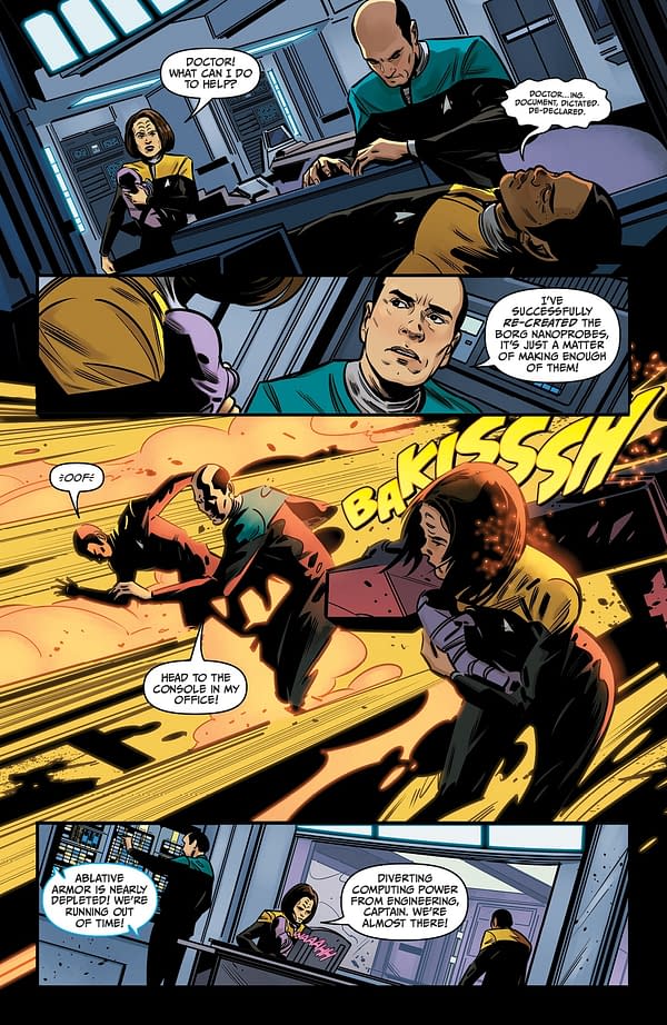 Interior preview page from STAR TREK: VOYAGER - HOMECOMING #4 ANGEL HERNANDEZ COVER