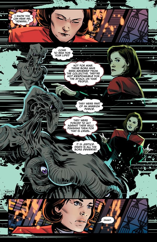 Interior preview page from STAR TREK: VOYAGER - HOMECOMING #4 ANGEL HERNANDEZ COVER