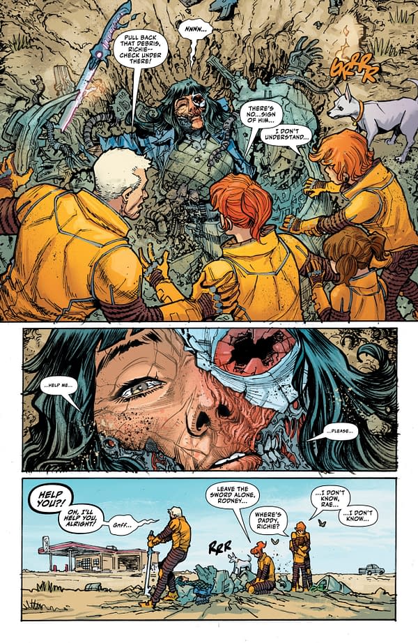 Interior preview page from Rocketfellers #12