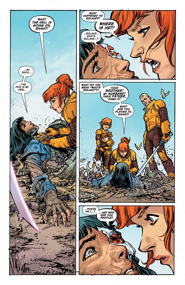 Interior preview page from Rocketfellers #12