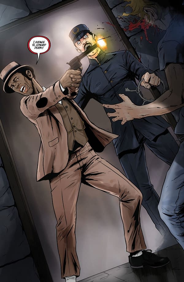 Interior preview page from The Thing on the Doorstep #1