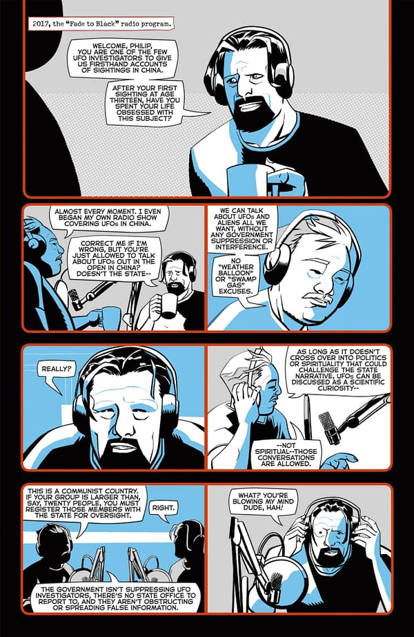 Interior preview page from RED BOOK I #4 TOM NAPOLITANO COVER