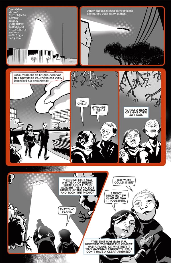 Interior preview page from RED BOOK I #4 TOM NAPOLITANO COVER