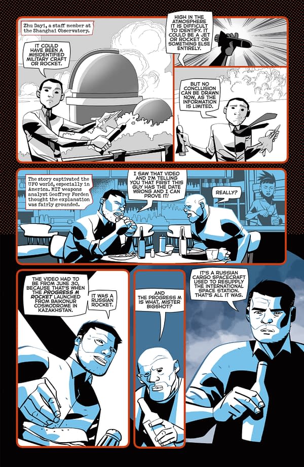 Interior preview page from RED BOOK I #4 TOM NAPOLITANO COVER