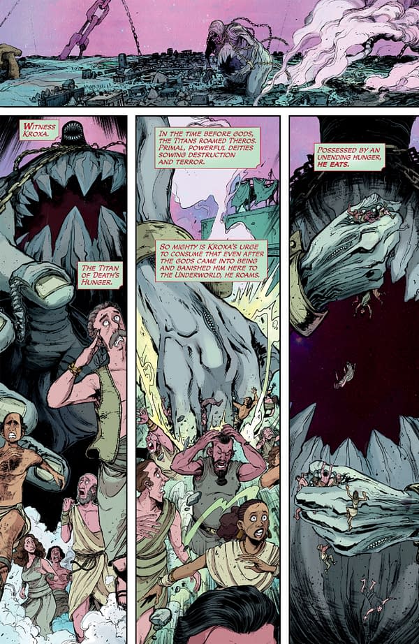 Interior preview page from MAGIC: THE GATHERING: UNTOLD STORIES - ELSPETH #3 CLAYTON COWLES COVER