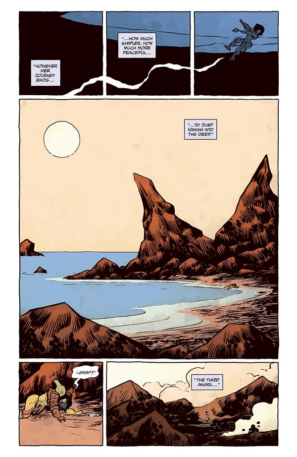 Interior preview page from MISS TRUESDALE AND THE RISE OF MAN #3 CLEM ROBINS COVER