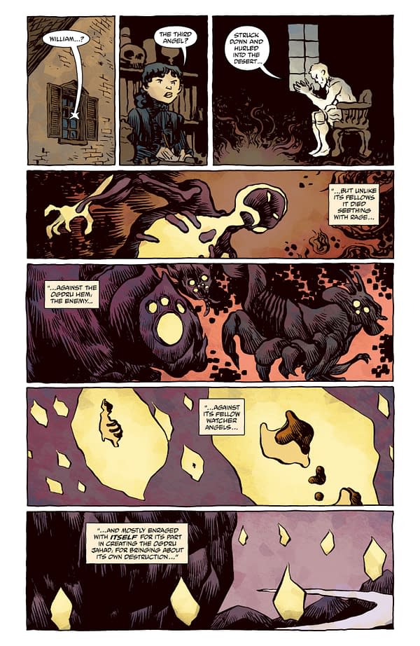 Interior preview page from MISS TRUESDALE AND THE RISE OF MAN #3 CLEM ROBINS COVER