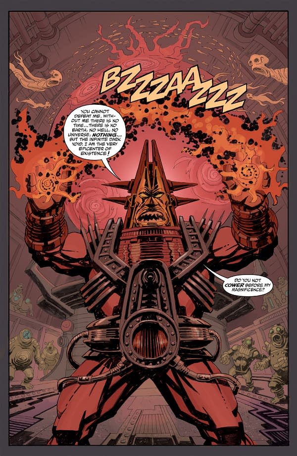 Interior preview page from CAPTAIN HENRY AND THE GRAVEYARD OF TIME #4 CLEM ROBINS COVER