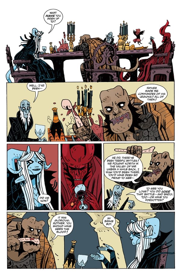 Interior preview page from THE CROWN: A TALE OF HELL #1 CLEM ROBINS COVER