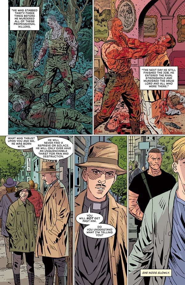 Interior preview page from DEVIL ON MY SHOULDER #3 JOSHUA REED COVER