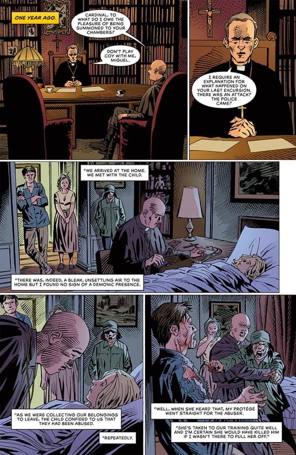 Interior preview page from DEVIL ON MY SHOULDER #3 JOSHUA REED COVER