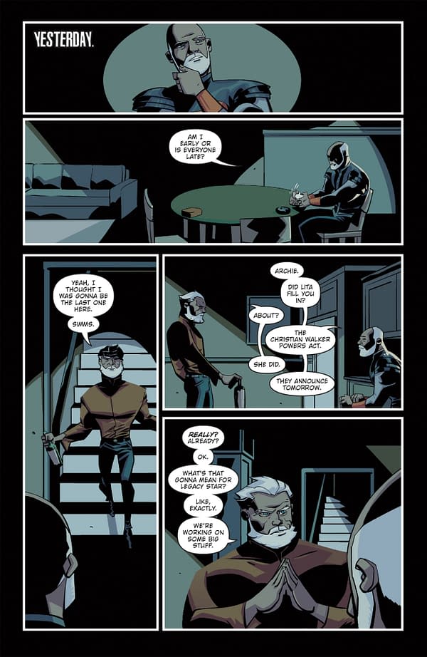 Interior preview page from POWERS 25 #6 JOSHUA REED COVER