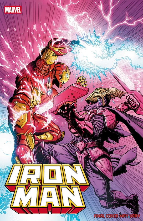 Cover image for IRON MAN #2 STEVE SKROCE DREADKNIGHT VARIANT