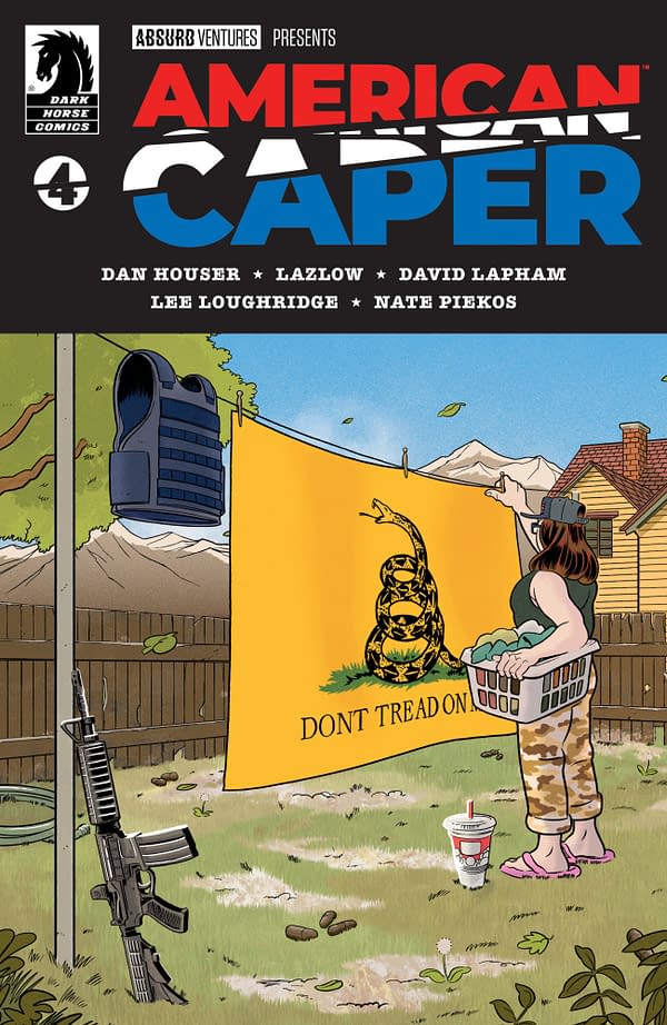 Cover image for AMERICAN CAPER #4 LEE LOUGHRIDGE COVER