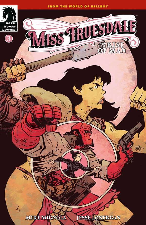 Cover image for MISS TRUESDALE AND THE RISE OF MAN #3 CLEM ROBINS COVER
