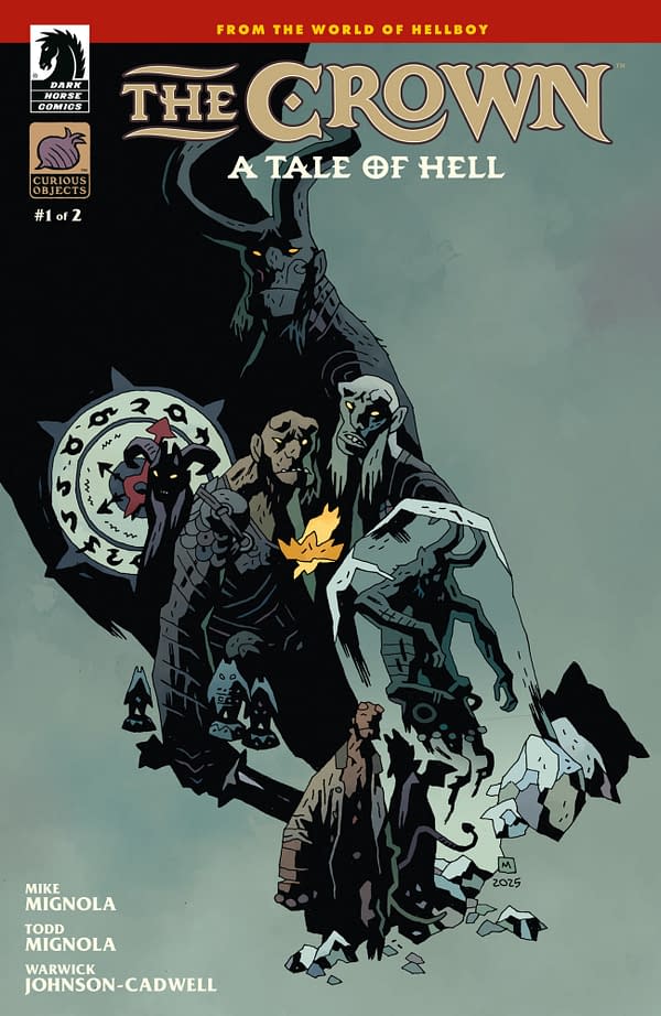 Cover image for The Crown: A Tale of Hell #1 (CVR B) (Mike Mignola)