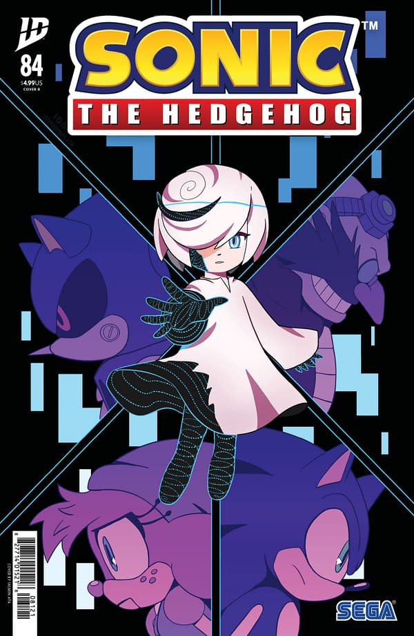 Cover image for Sonic the Hedgehog #84 Variant B (Ata)