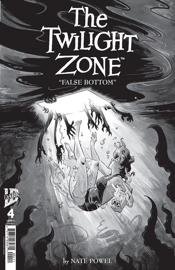 Cover image for THE TWILIGHT ZONE #4 NATE POWELL COVER