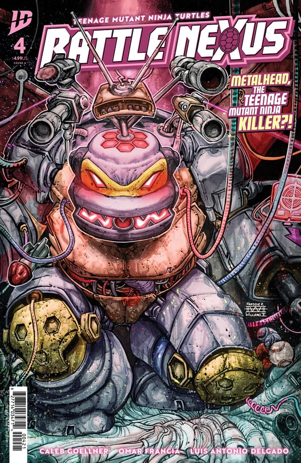 Cover image for Teenage Mutant Ninja Turtles: Battle Nexus #4 Variant B (Williams II)