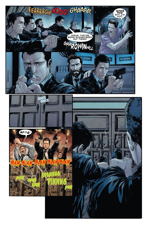 Interior preview page from The Darkness #3
