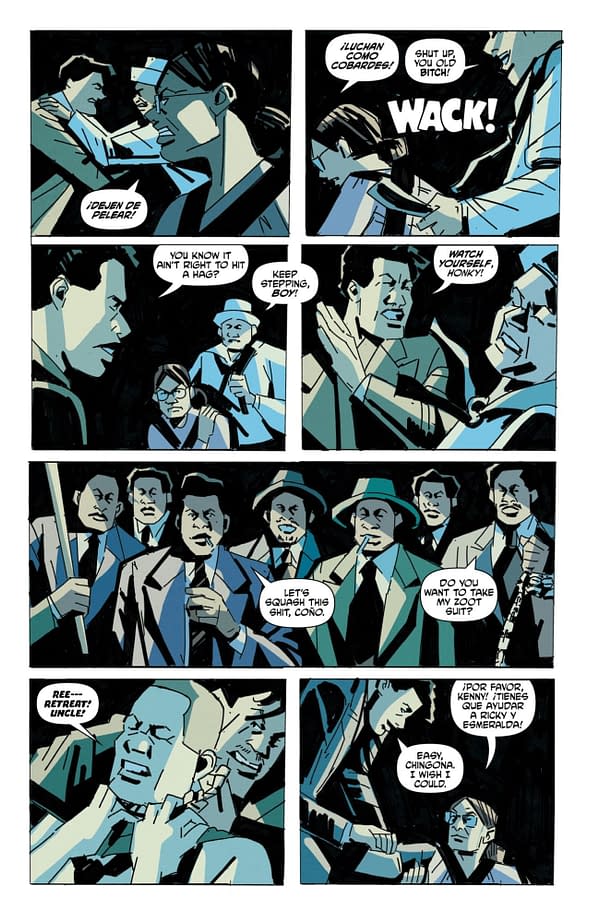 Interior preview page from Death to Pachuco #5