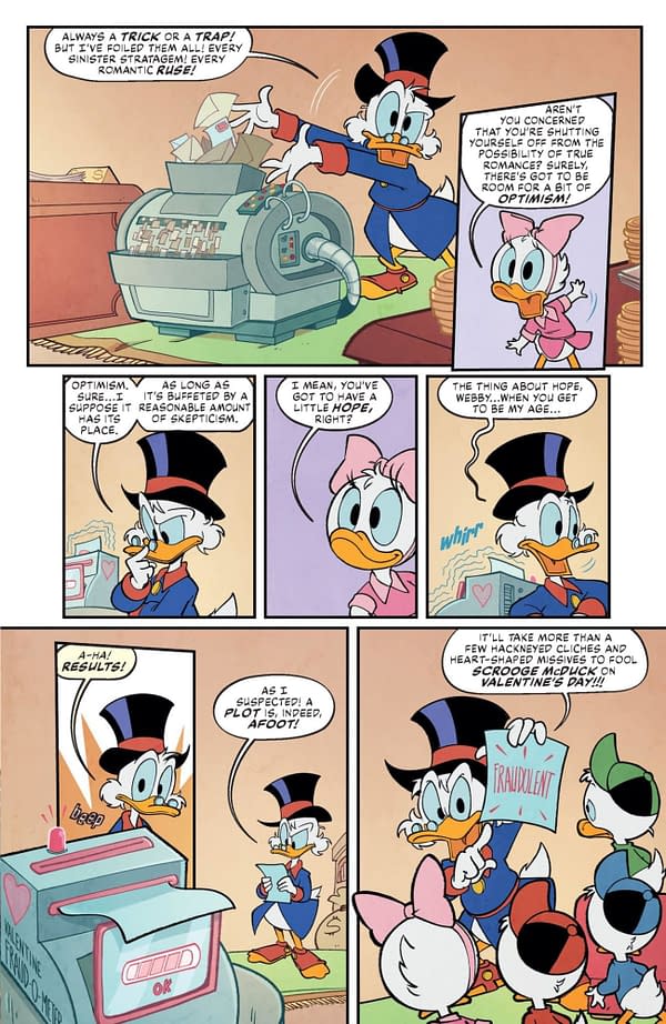 Interior preview page from DuckTales Valentine's Day Special 2026 #1