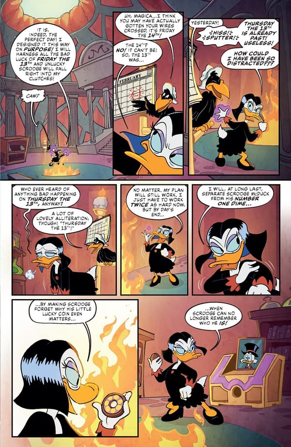 Interior preview page from DuckTales Valentine's Day Special 2026 #1