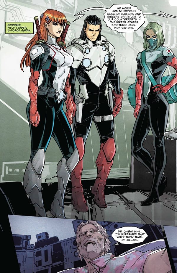 Interior preview page from GODZILLA #7 JONATHAN URIBE COVER