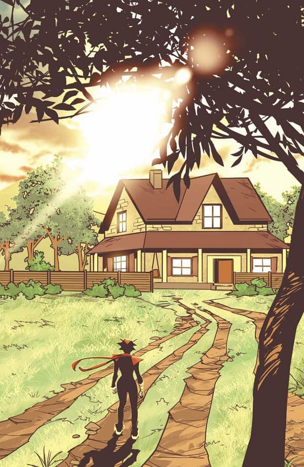 Interior preview page from Inferno Girl Red: Book Two #3