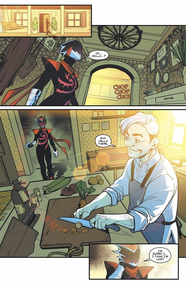 Interior preview page from Inferno Girl Red: Book Two #3