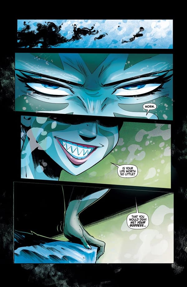 Interior preview page from Disney Villains: Ursula #1