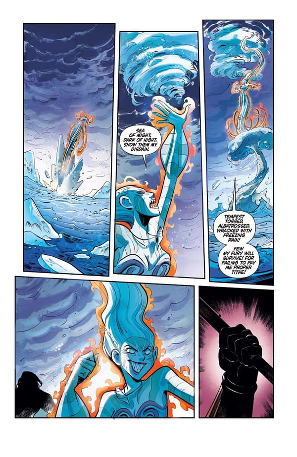 Interior preview page from Disney Villains: Ursula #1