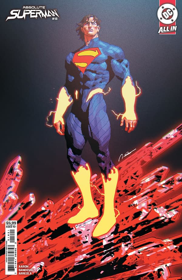 Cover image for Absolute Superman #19