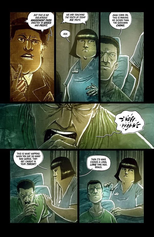 Interior preview page from Department of Truth #36