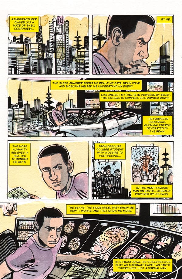 Interior preview page from KNIGHT CITY #2 JOSH REED COVER