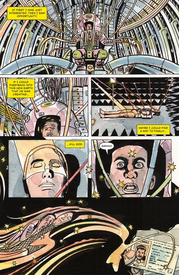 Interior preview page from KNIGHT CITY #2 JOSH REED COVER