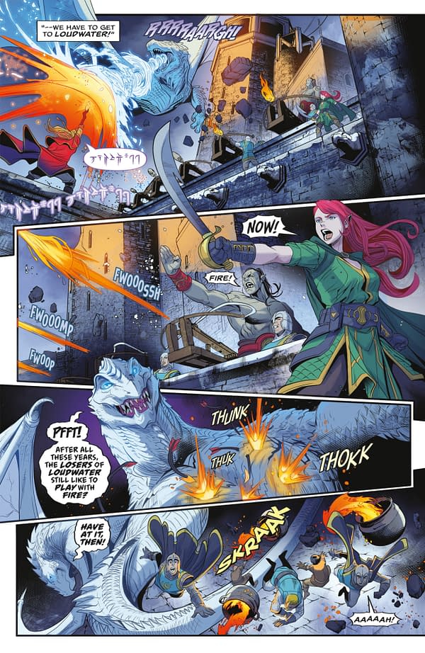 Interior preview page from DUNGEONS AND DRAGONS: THE FALLBACKS #2 RAUL ANGULO COVER