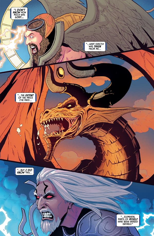 Interior preview page from MAGIC: THE GATHERING: UNTOLD STORIES--JACE #1 CLAYTON COWLES COVER