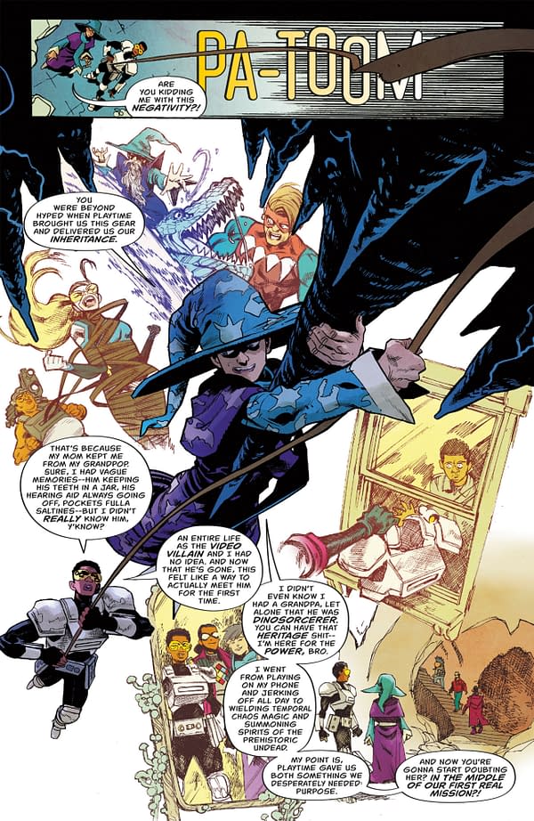 Interior preview page from MINOR THREATS: THE LAST DEVIL LEFT ALIVE #4 IAN HERRING COVER