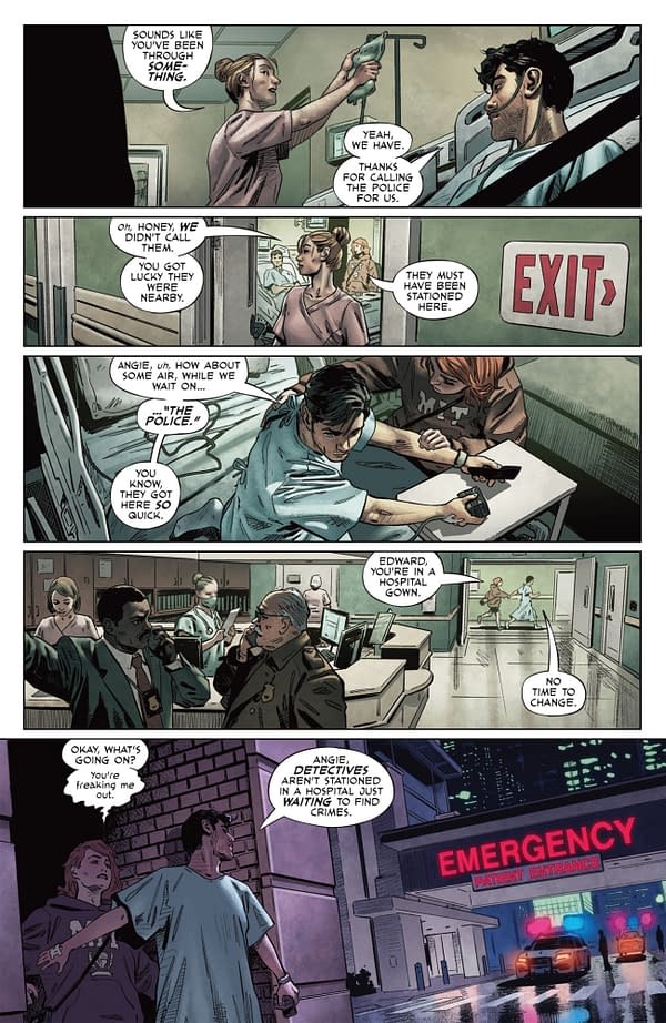 Interior preview page from MASTERMINDS #4 HASSAN OTSMANE-ELHAOU COVER