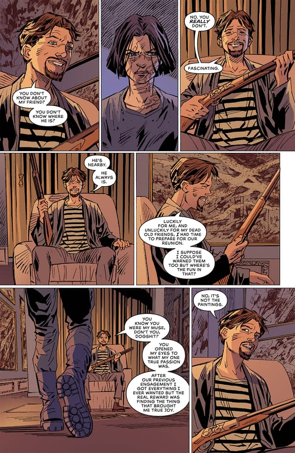 Interior preview page from DEVIL ON MY SHOULDER #4 JOSH REED COVER