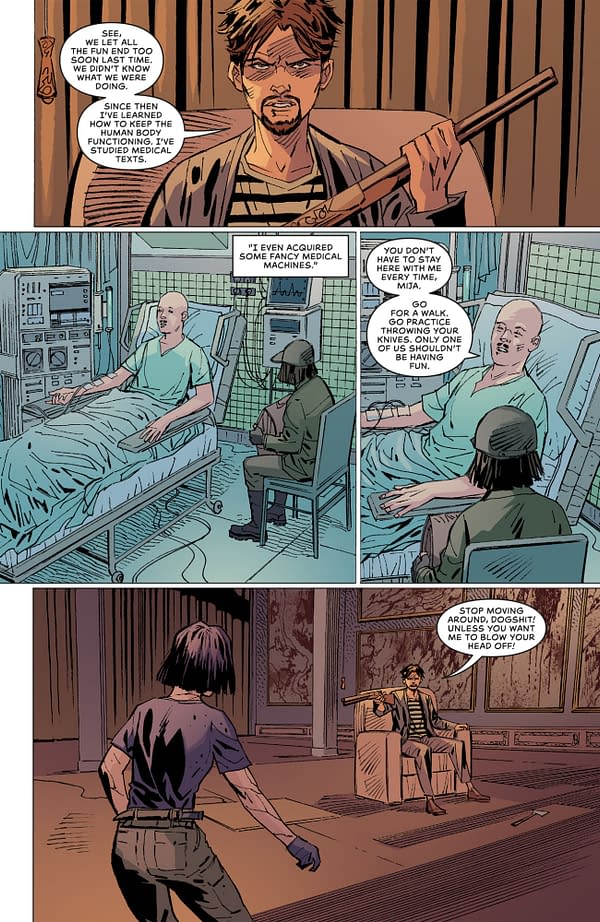 Interior preview page from DEVIL ON MY SHOULDER #4 JOSH REED COVER