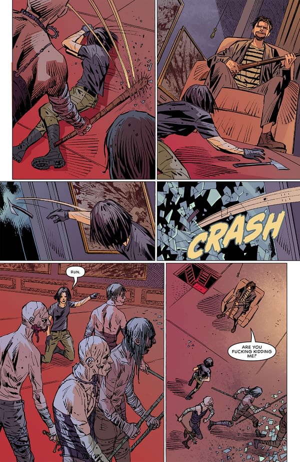 Interior preview page from DEVIL ON MY SHOULDER #4 JOSH REED COVER